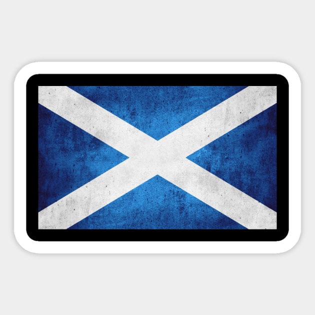 Scotland Flag Sticker by Madrok